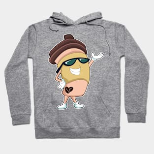 Coffee mug with Sunglasses Hoodie